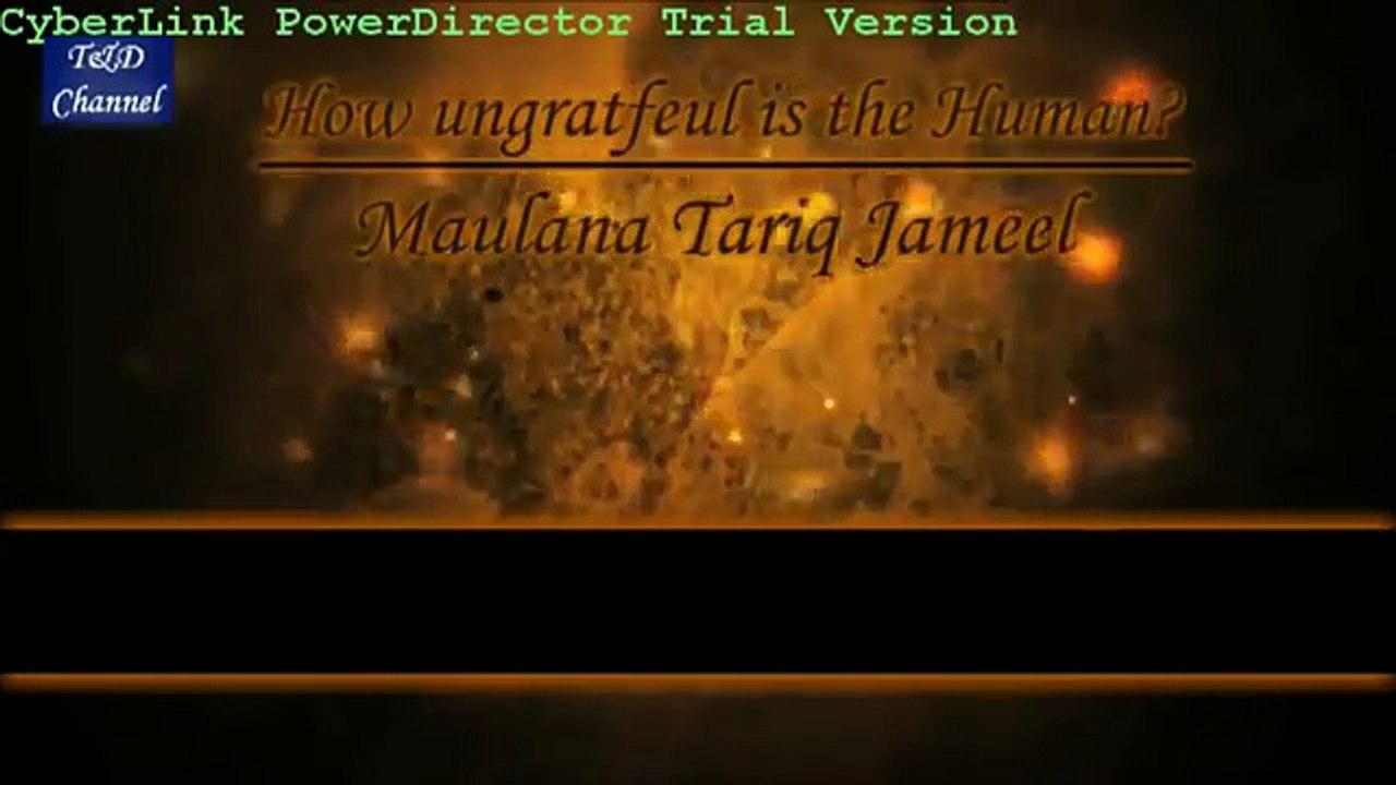 Insan ki fitrat kesi ha short clip of Maulana Tariq Jameel Sahb