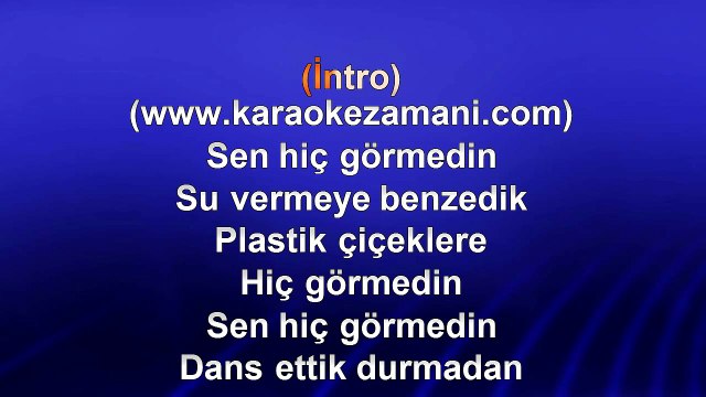 Emre Aydın - Hoşçakal - 2010 - TÜRKÇE KARAOKE