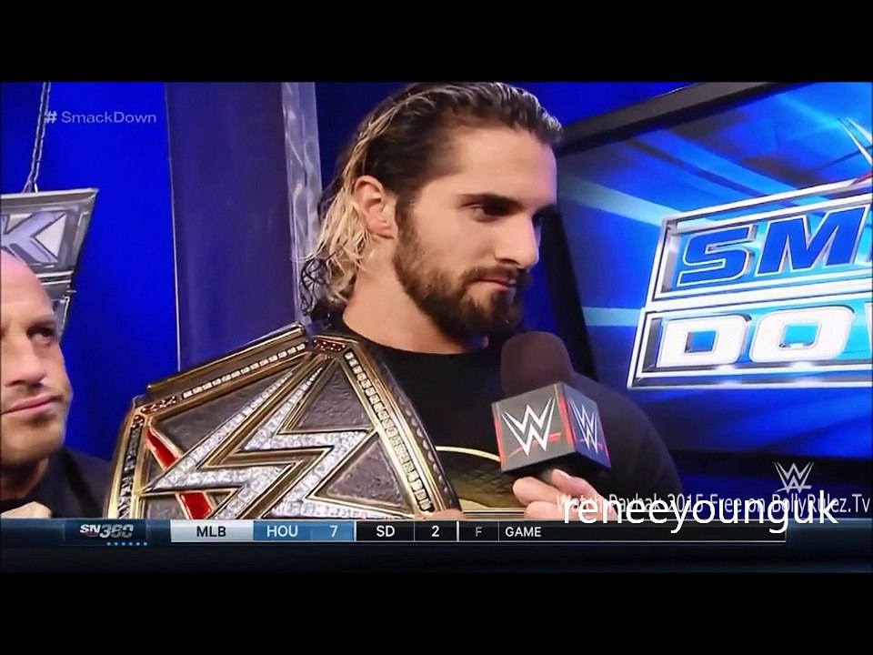 Renee Young interviews Seth Rollins (30-4-15)