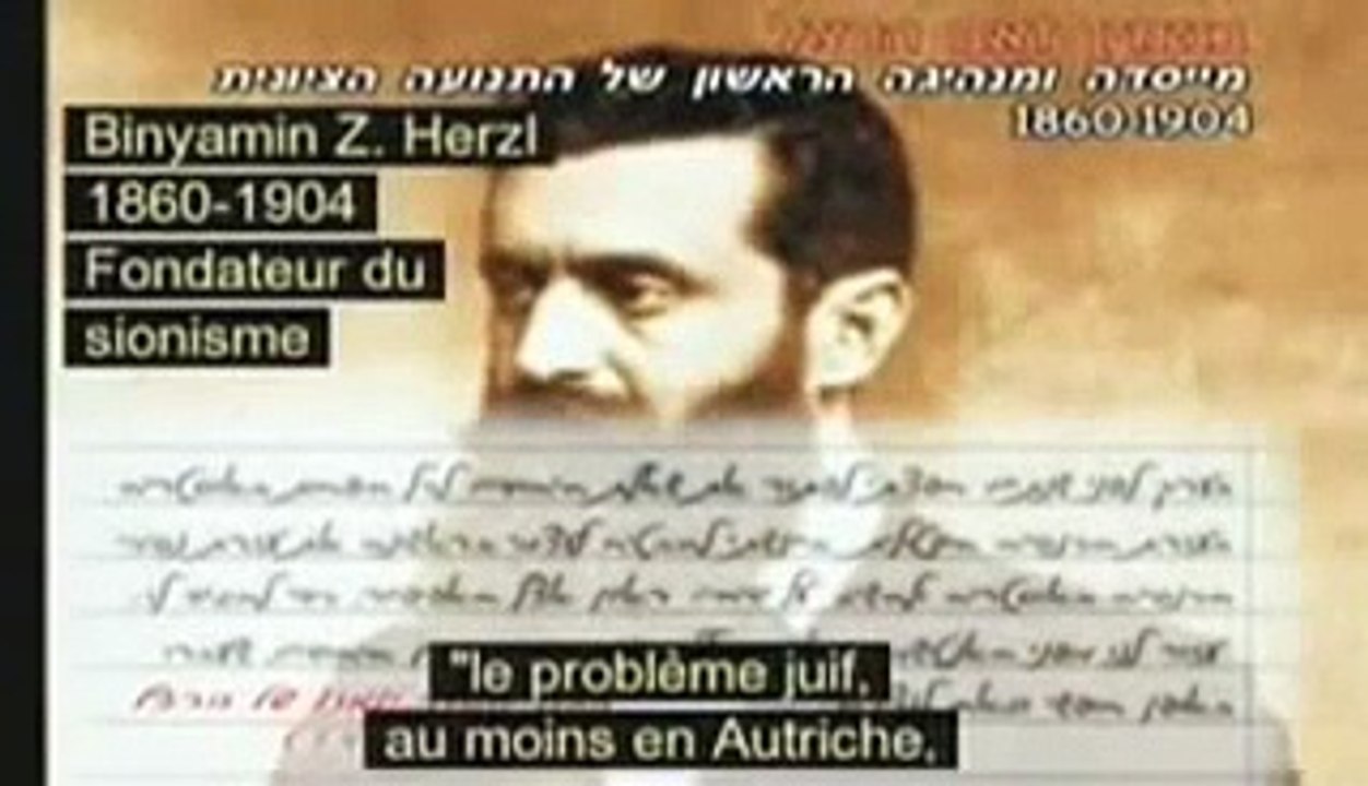 DOCUMENT CHOC: Le fondateur du sionisme est...