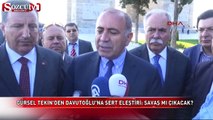 CHP'li Tekin'den Davutoğlu'nun projelerine eleştiri