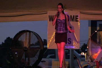 Livia Pena sings 'Put The Blame On Me' Elvis Week