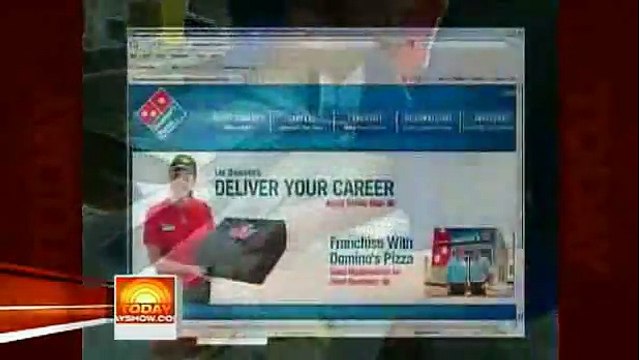 Dominos Pizza on the Today Show - Workers fired for Dominos prank video.