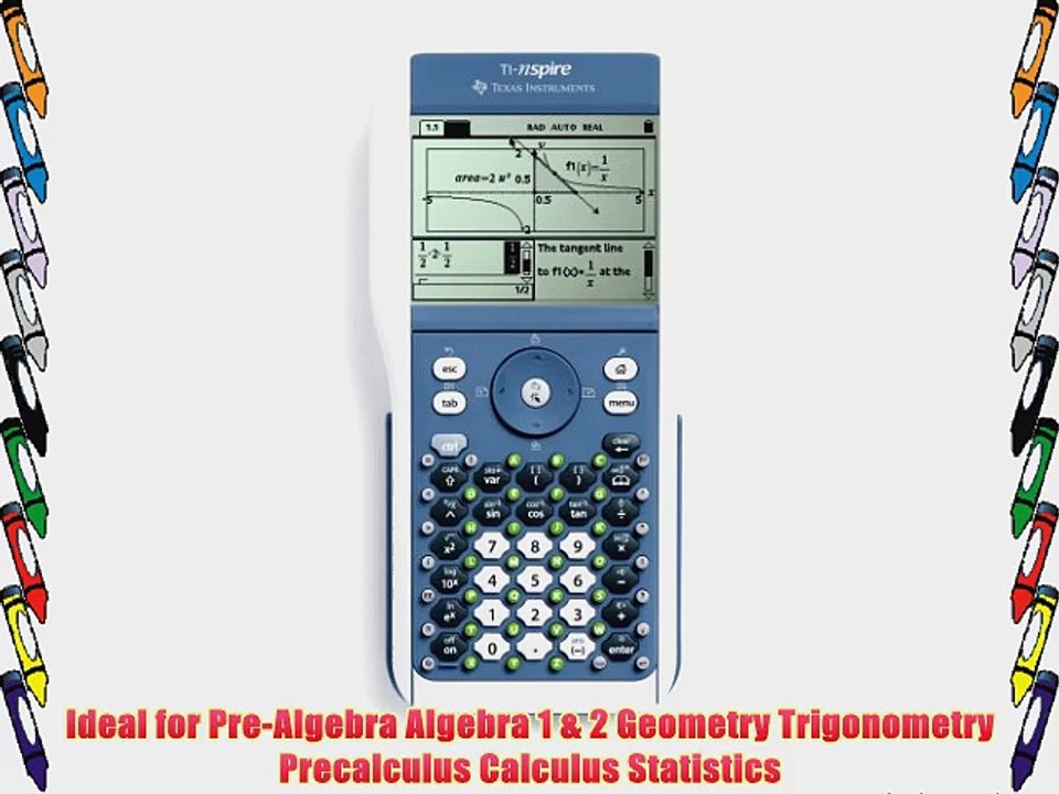 Texas Instruments TI-NSpire Math and Science Handheld Graphing Calculator