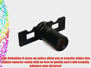 Opteka HD? Slide Copier with Bonus 10x Macro Lens for all 58mm Digital Camera Lenses