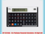 HP F2231AA - 12c Platinum Financial Calculator 10-Digit LCD