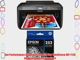 Epson WorkForce WF-7110 Wireless and WiFi Direct Wide-Format Color Inkjet Printer 2-Sided Auto