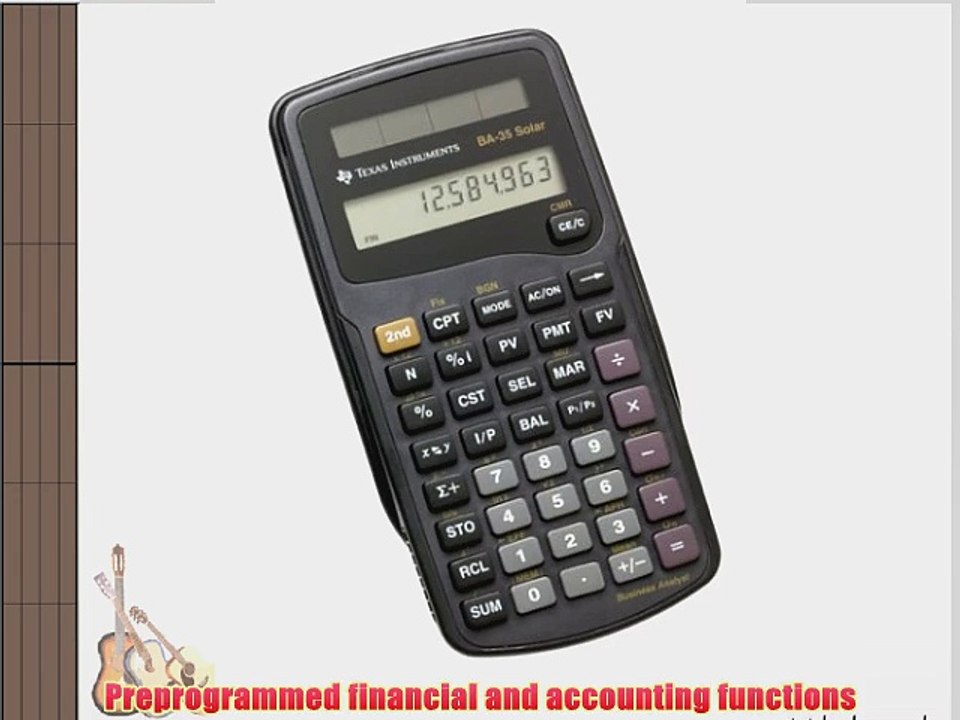 Texas Instruments BA-35 Solar Calculator