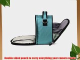 VanGoddy Laurel SKY BLUE Compact Camera Pouch Cover Bag fits Canon EOS 60D 6Da 70D Rebel SL1