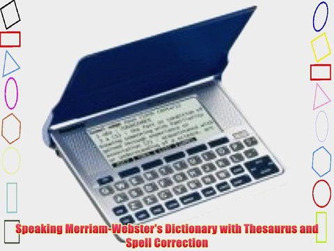 Speaking Merriam-Webster's Dictionary with Thesaurus and Spell Correction