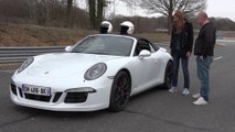 Tour de Montlhéry : Porsche 911 Carrera 4 GTS avec Be !