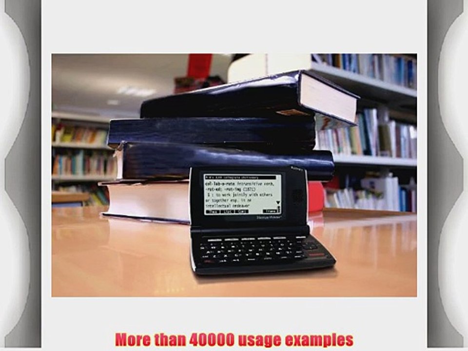 Franklin Merriam Webster Speaking Collegiate Dictionary (SCD-2110)