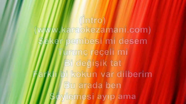 Emre Yücelen - Şeker Pembesi - (Ankara Versiyon) - (2014) - (Orjinal Stüdyo) - TÜRKÇE KARAOKE