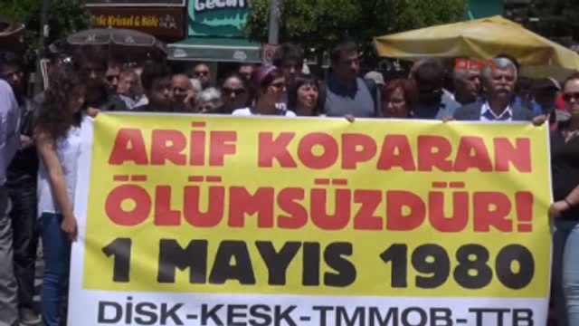 Antalya Emek ve Demokrasi Güçleri, Arif Koparan'ı Andı