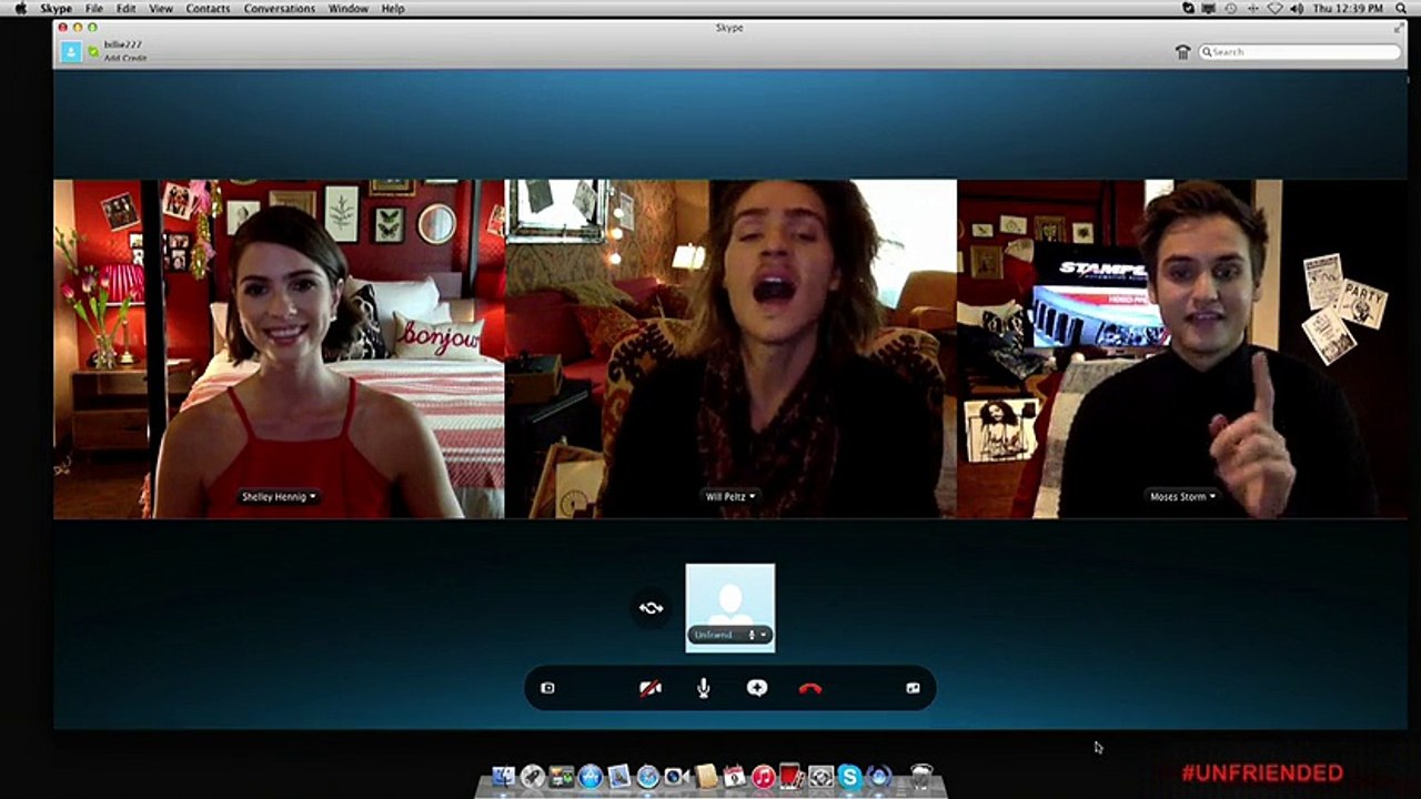 Unfriended, Generic Interview - Shelley Hennig, Moses Jacob Storm _ Will Peltz