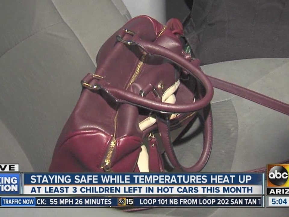 As temperatures heat up, tips to keep your car cooler and your kids safe
