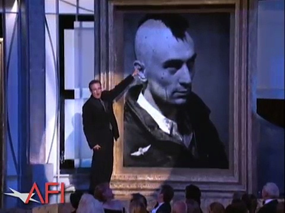 Robin Williams Salutes Robert De Niro at AFI Life Achievement Award