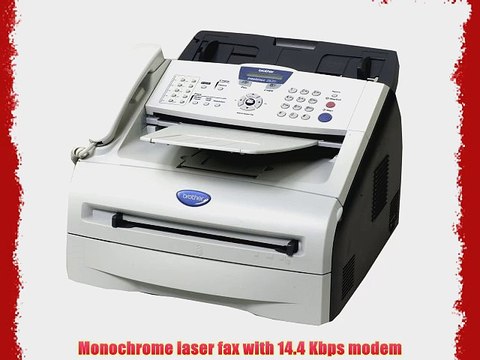 Brother IntelliFax 2820 Laser Fax Machine and Copier