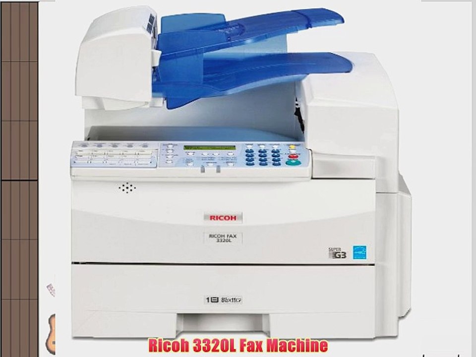 Ricoh 3320L Fax Machine video Dailymotion