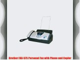 Brother FAX-575 Personal Fax with Phone and Copier