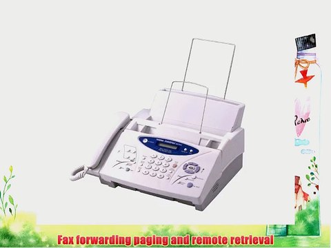 Brother IntelliFax 885MC Plain-Paper Fax with Message Center