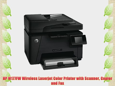 HP M177FW Wireless Laserjet Color Printer with Scanner Copier and Fax