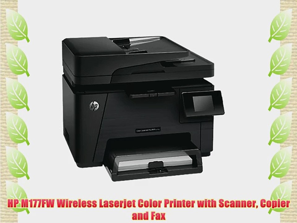 HP M177FW Wireless Laserjet Color Printer with Scanner Copier and Fax