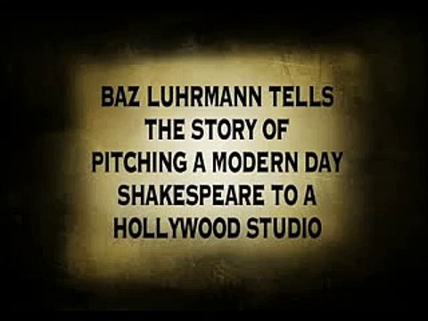 Romeo + juliet Baz Luhrmann submits the project to production whit first final trailer sub ita