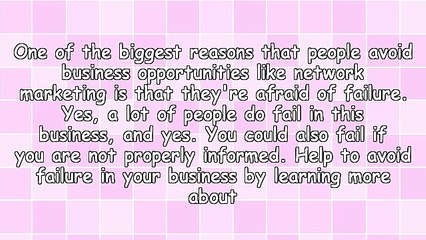 Guide To Achieving Success In Network Marketing