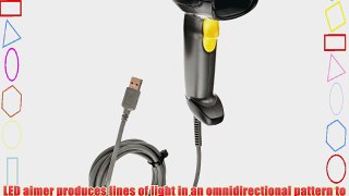 Motorola DS4208 Handheld Corded Omnidirectional LED Barcode Reader with USB Host Interface