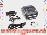 Zebra GK420d Monochrome Desktop Direct Thermal Label Printer 5 in/s Print Speed 203 dpi Print