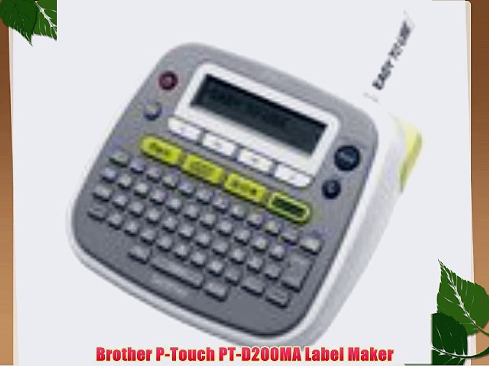 Brother P-Touch PT-D200MA Label Maker