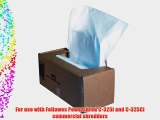 Fellowes Powershred Waste Bags for C-320 Series Shredders 50 Bags per Box (36056)