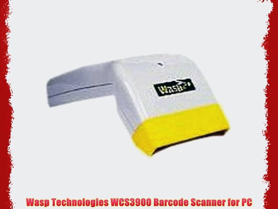 Wasp Technologies WCS3900 Barcode Scanner for PC