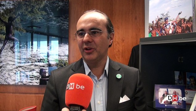 Dans le bureau de Bernard Gustin, CEO de Brussels Airlines