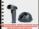 TaoTronics? TT-BS009 Wireless Cordless Handheld Barcode Bar Code Scanner Reader Kit - Black