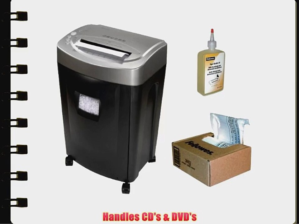 Royal MC14MX 14 Sheet Micro Cut Shredder   100-Pack of Shredder Bags   Shedder Lubricant Oil