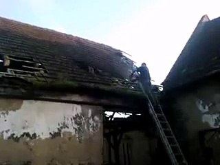 destroyed roof