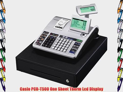 Casio PCR-T500 One Sheet Therm Lcd Display
