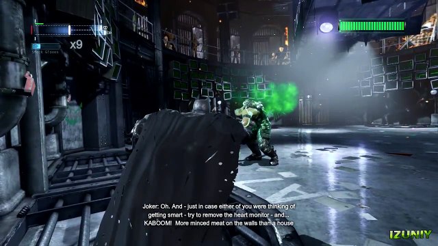 BATMAN Vs. JOKER & BANE Ending Final Boss Fight END - Batman Arkham Origins