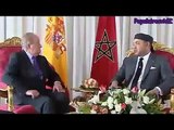 لاول مرة الملك محمد السادس يتحدث بالدارجة المغربية و الاسبانية امام الاعلام