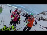 Alpine Skier Chemmy Alcott in action on the slopes