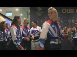 Behind the Scenes: Team GB Hockey girls celebrate Bronze