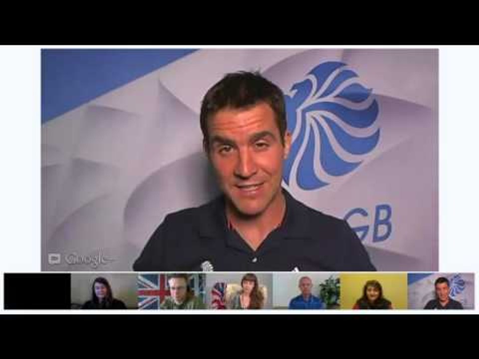 Leon Taylor, 2004 Diving Silver Medalist Google+ Hangout