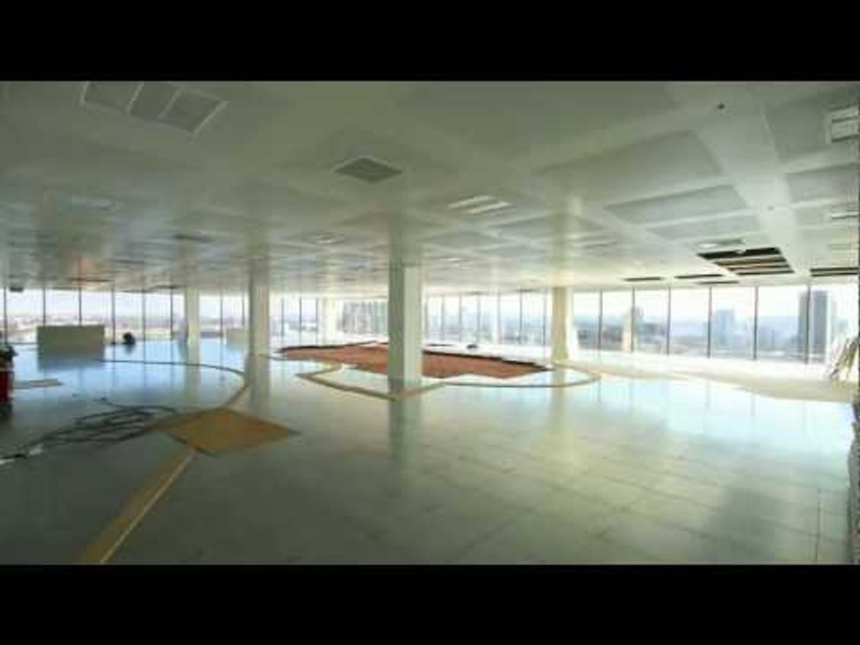 Time-lapse of Team GB House being built for London 2012