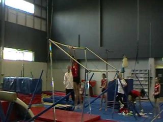 Nicole Hibbert on Uneven Bars