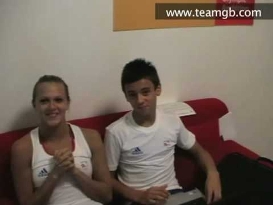 Video Diary 25 - Leon Taylor and Tom Daley, Diving/BBC