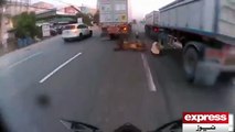 Very Dangerous Accident But Man Is saved