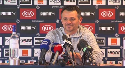 Point Presse - Willy Sagnol - Lorient vs Bordeaux