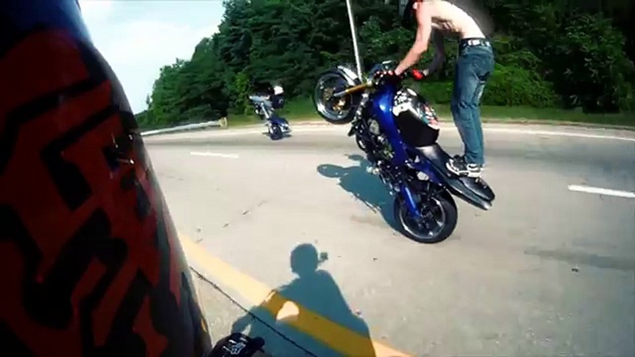 stunt gone wrong hahaha